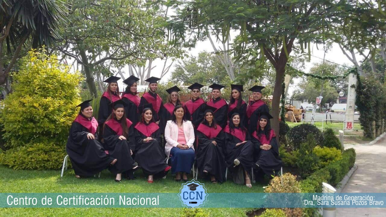 Madrina de Generacion 2019-B Centro de Certificación Nacional.